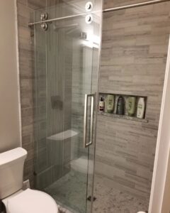 Roller Bypass Shower Door